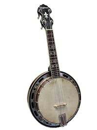 Tanglewood TUBX Banjo Ukulele Resonator With Vellum and Hard Case - Commission Sale