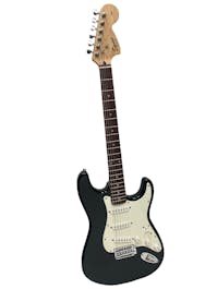Squier by Fender Stratocaster Black Electric Guitar with Fender Frontman 15G Amplifier and Gig Bag - Commission Sale