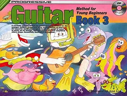 Andrew Scott & Gary Turner Progressive Guitar Method for Young Beginners Book 3