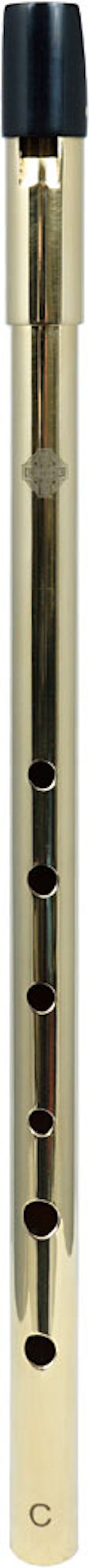 Glenluce Wexford High C Whistle - Brass Finish