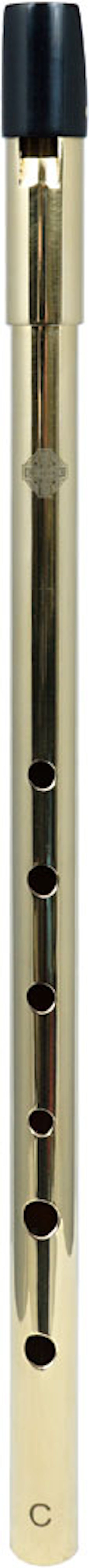 Glenluce Wexford High C Whistle - Brass Finish