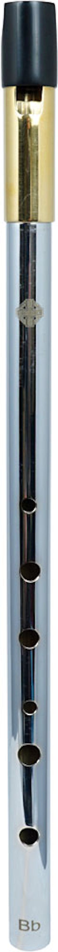 Glenluce Wexford Alto Bb Whistle - Chrome Finish