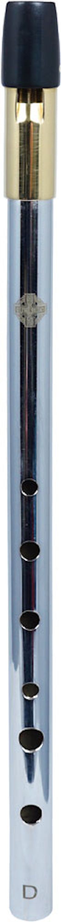 Glenluce Wexford High D Whistle - Chrome Finish