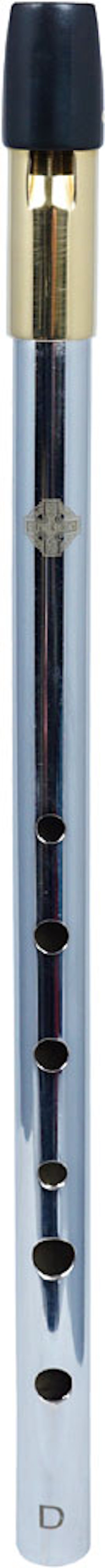 Glenluce Wexford High D Whistle - Chrome Finish