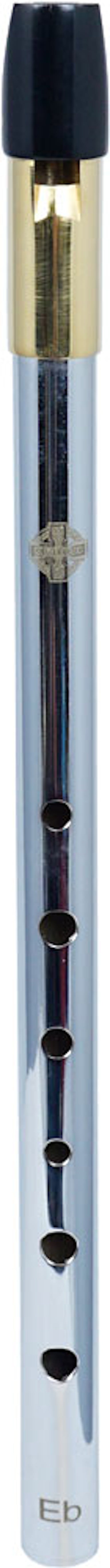 Glenluce Wexford High Eb Whistle - Chrome Finish