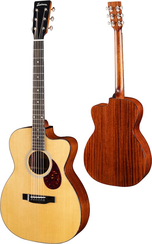 Eastman E1OMCE Deluxe Orchestra Model Acoustic Guitar