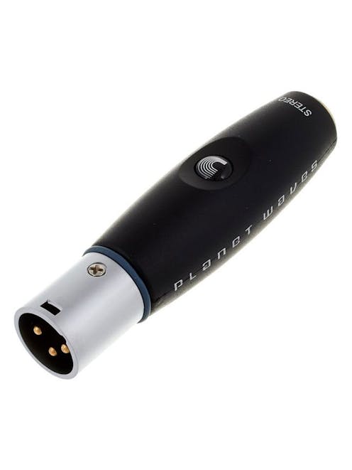 D'Addario PW-P047Z XLR Male to 1/4" Female Balanced Adaptor