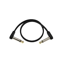 D'Addario Flat Patch Cable - 2ft Right Angle Single