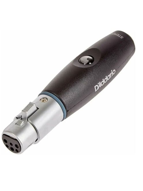 D'Addario PW-P047BB XLR Female to 1/4" Female Balanced Adaptor