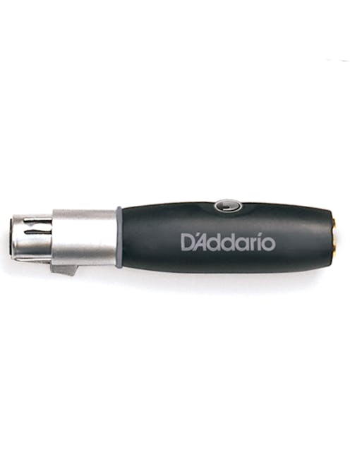 D'Addario PW-P047BB XLR Female to 1/4 Inch Female Balanced Adaptor