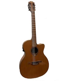 LAG Tramontane TN200A14CE Nylon Strung Electro-Acoustic Cutaway Auditorium Guitar - Commission Sale