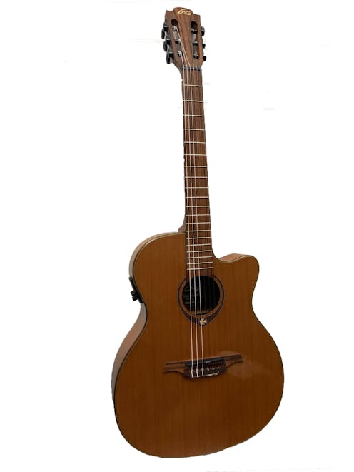 LAG Tramontane TN200A14CE Nylon Strung Electro-Acoustic Cutaway Auditorium Guitar - Commission Sale