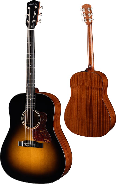 Eastman E1SS Deluxe Sunburst Dreadnought Electro-Acoustic Guitar with Padded Gig Bag