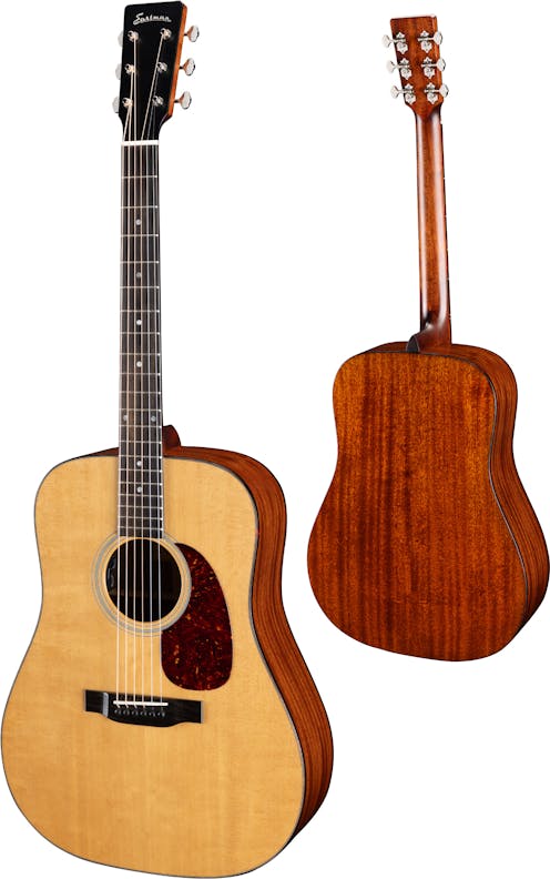 Eastman E1D Deluxe Dreadnought Acoustic Guitar with Padded Gig Bag