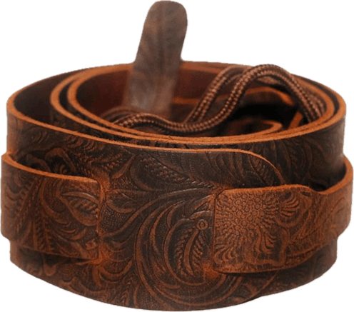 Deering Tooled Leather Banjo Strap