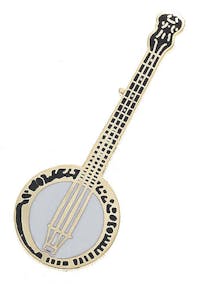 Aim Gifts Mini Pin Badge - Banjo