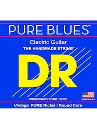 DR PHR-9 Pure Blues Nickel Electric Guitar Strings Light Gauge