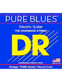 DR PHR-9 Pure Blues Nickel Electric Guitar Strings Light Gauge