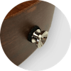 Ukulele End Pin Fitting